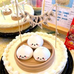 Dumpling birthday decorations